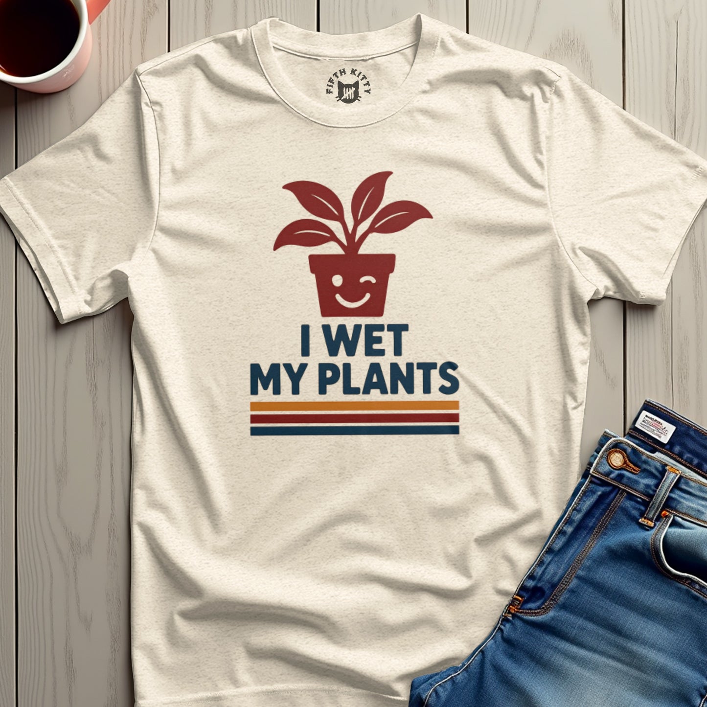 Funny I Wet My Plants Graphic Unisex T-Shirt product type