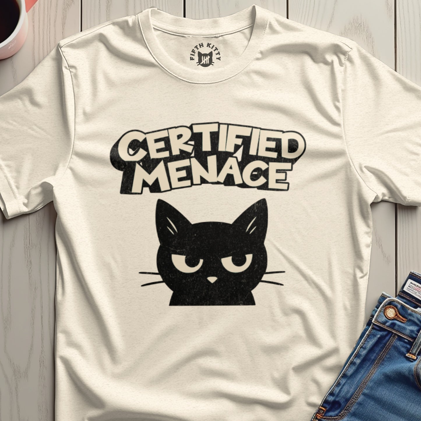 Certified Menace Graphic T-Shirt Apparel