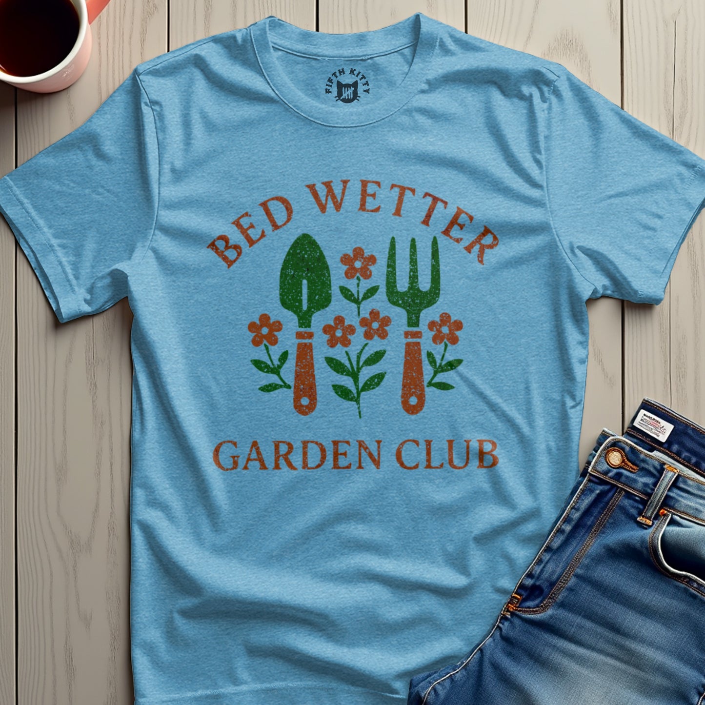 Bed Wetter Garden Club T-Shirt fun product
