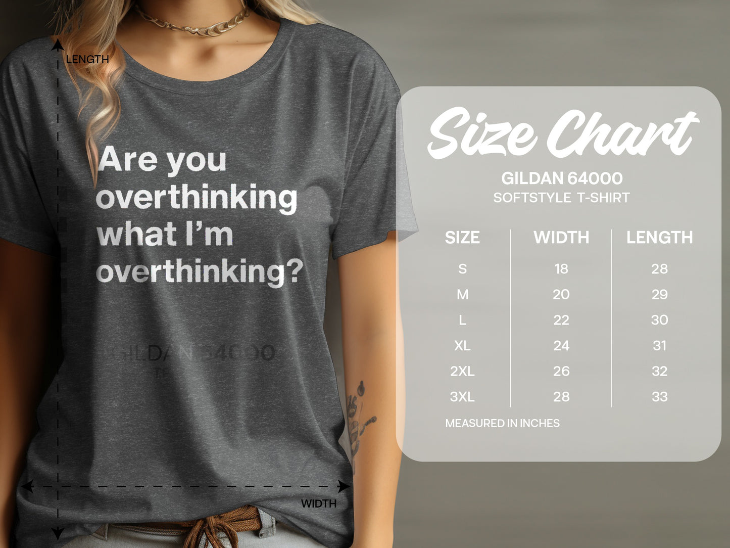 Are you overthinking what I'm overthinking T-Shirt
