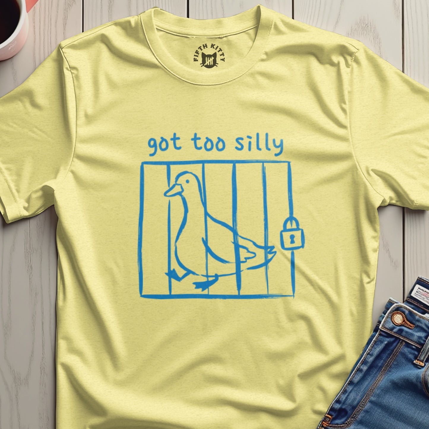 Got Too Silly Duck Graphic Tee For Funny Outfits