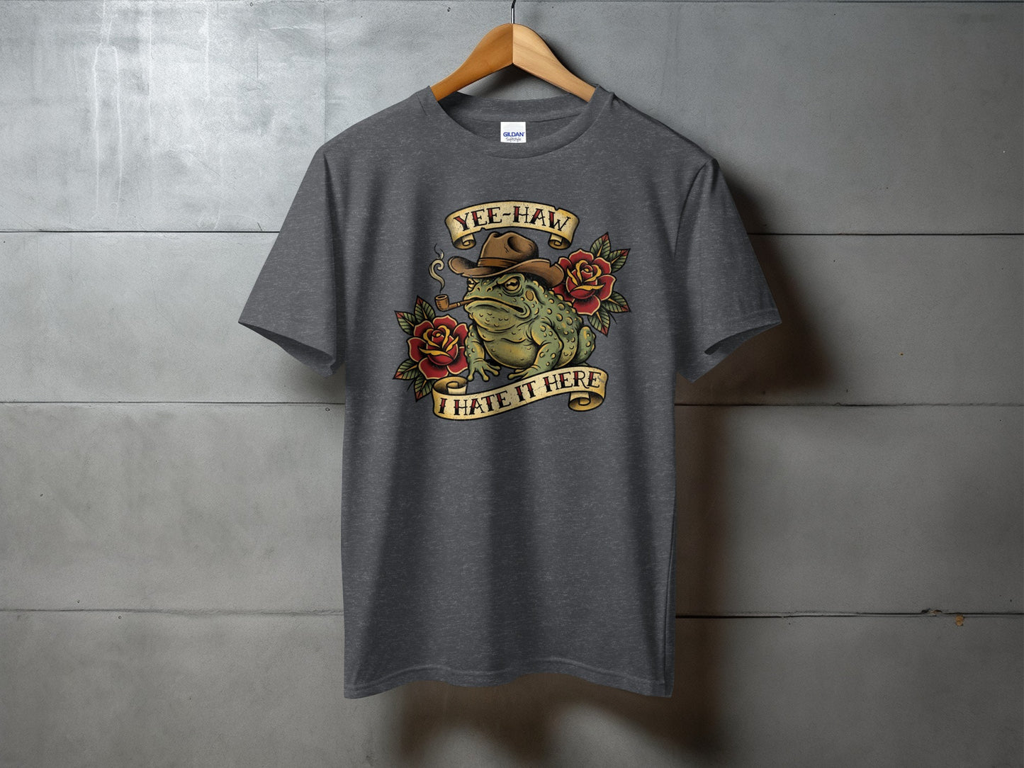 Yee-Haw I Hate It Here Graphic Tee Shirt
