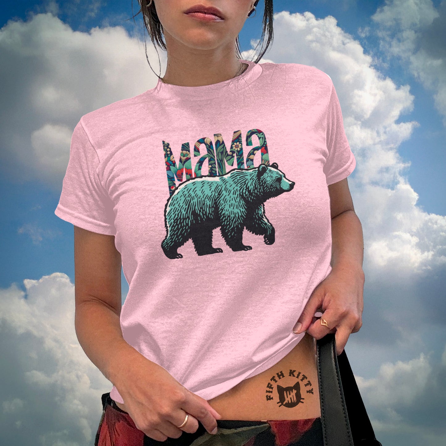 Mama Bear Graphic Print T-Shirt product type