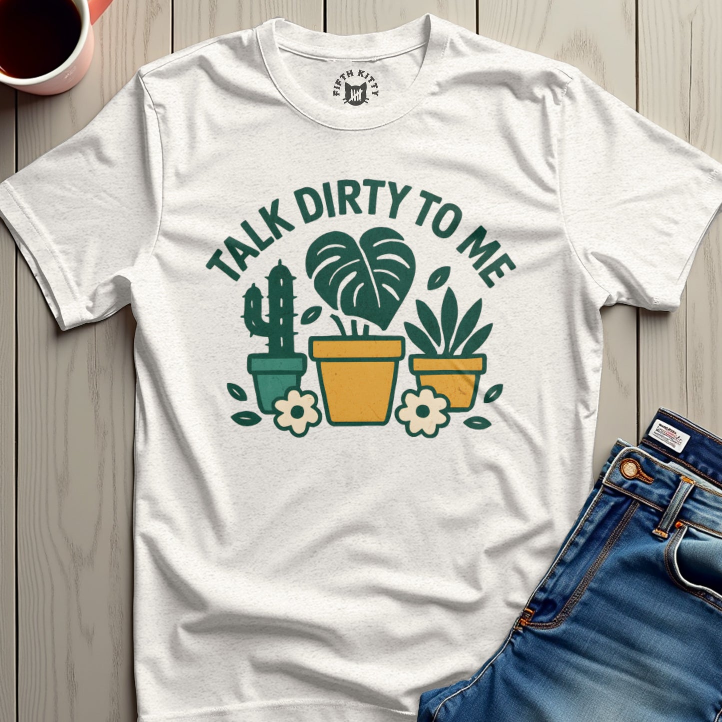 Talk Dirty to Me Potted Plant Graphic Tee product