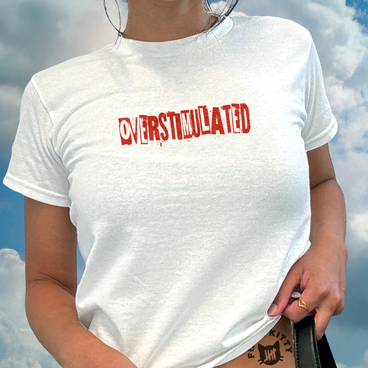 Oversimulated Graphic Tee Casual T-Shirt product type