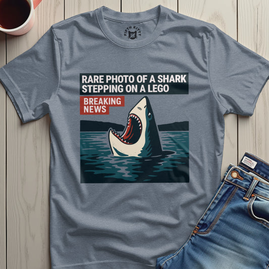 Rare Photo of a Shark Stepping on a Lego product type