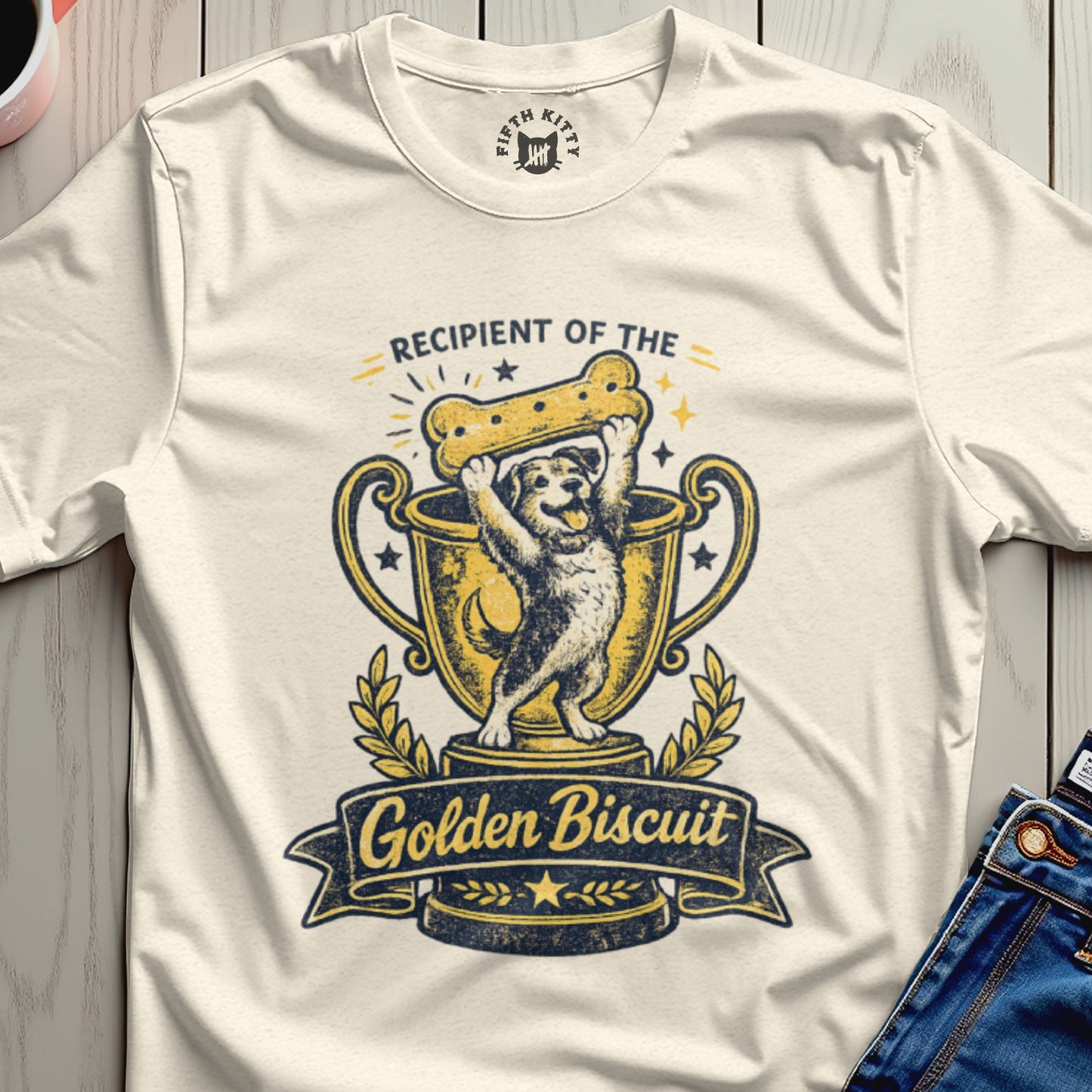 Recipient Of The Golden Biscuit Award T-shirt