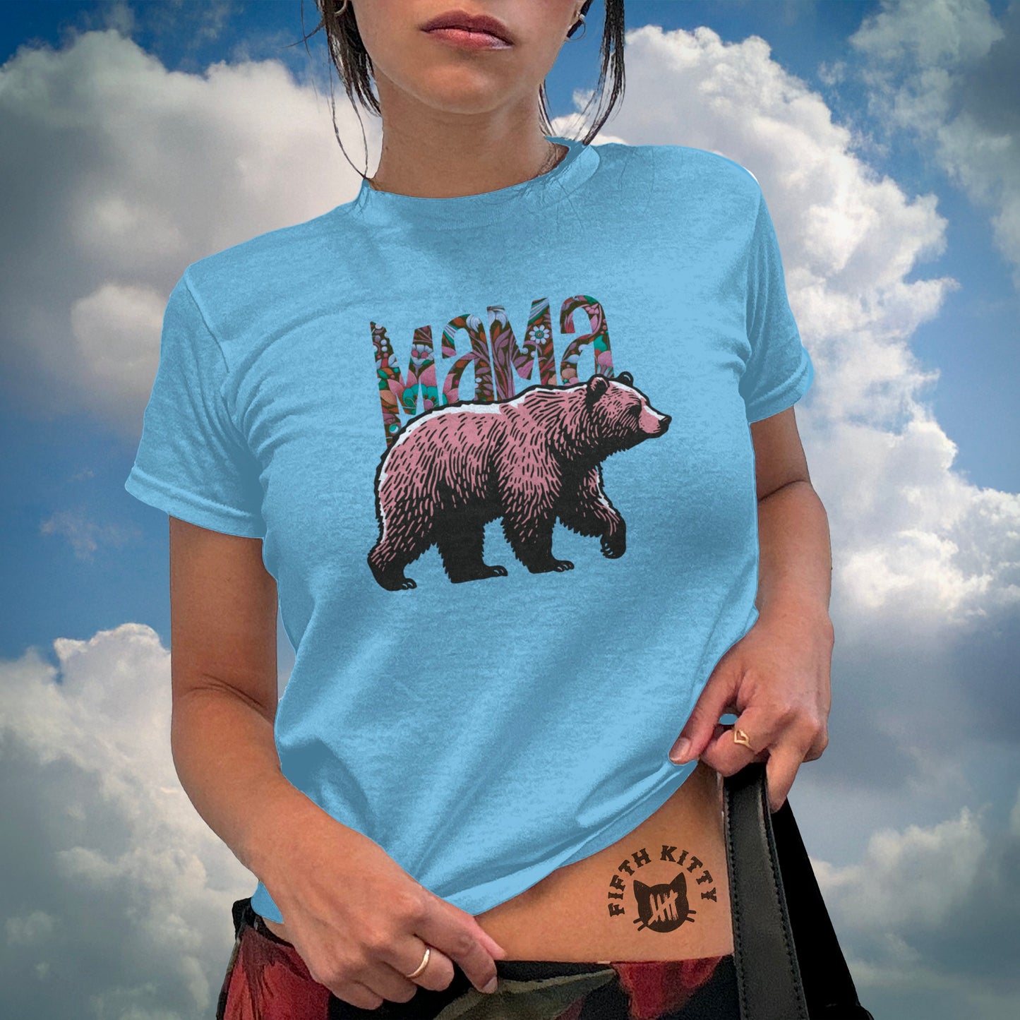 Mama Bear Graphic T-Shirt for Stylish Casual Wear product