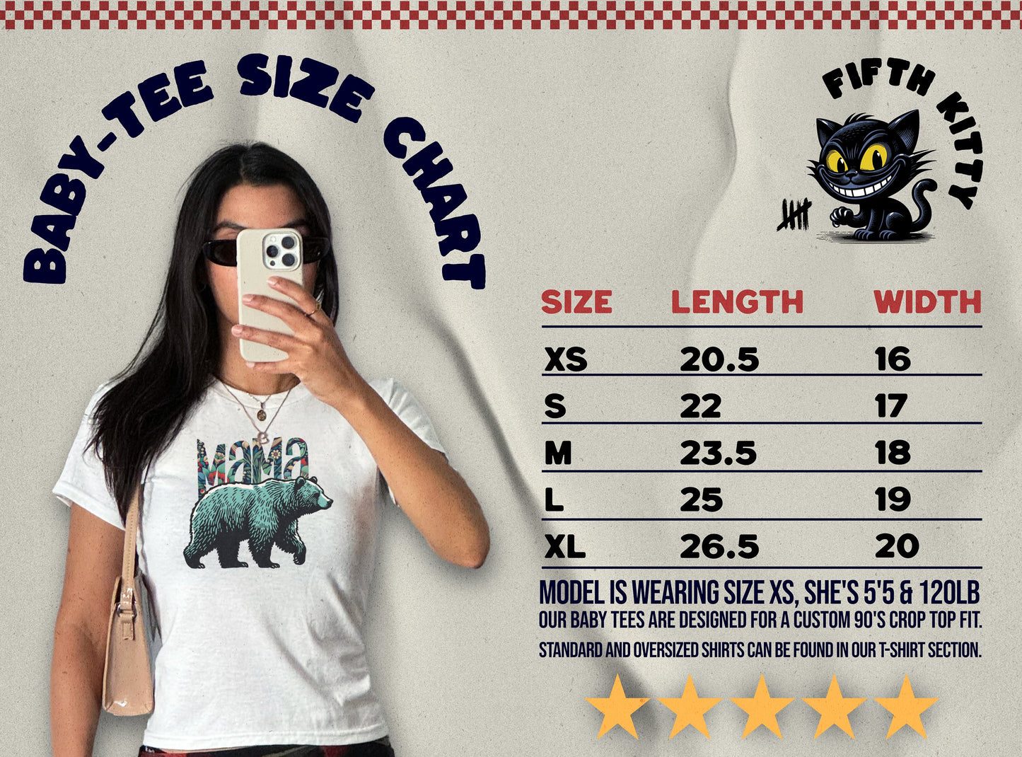 Lana the Bear White Graphic Tee Shirt product