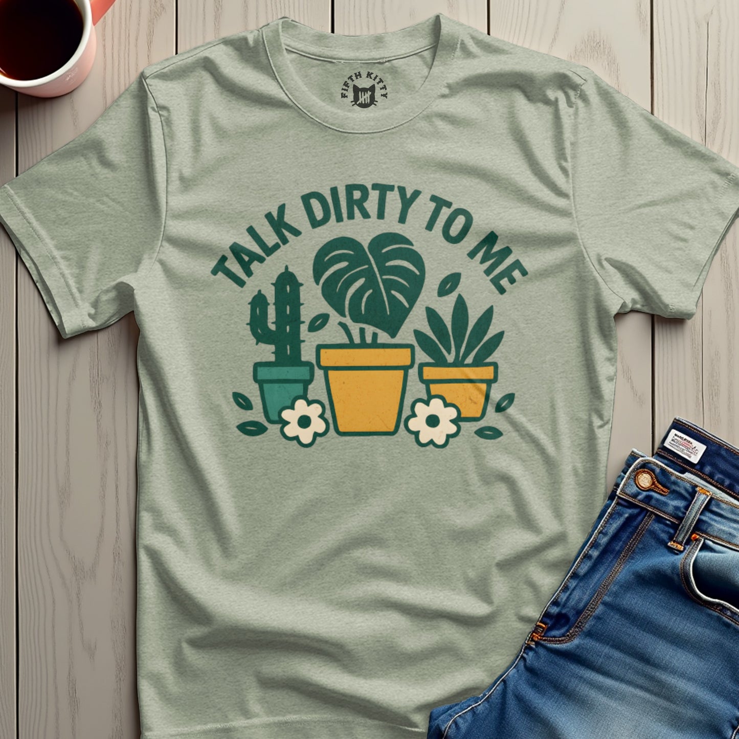 Talk Dirty To Me Graphic Tee Shirt product