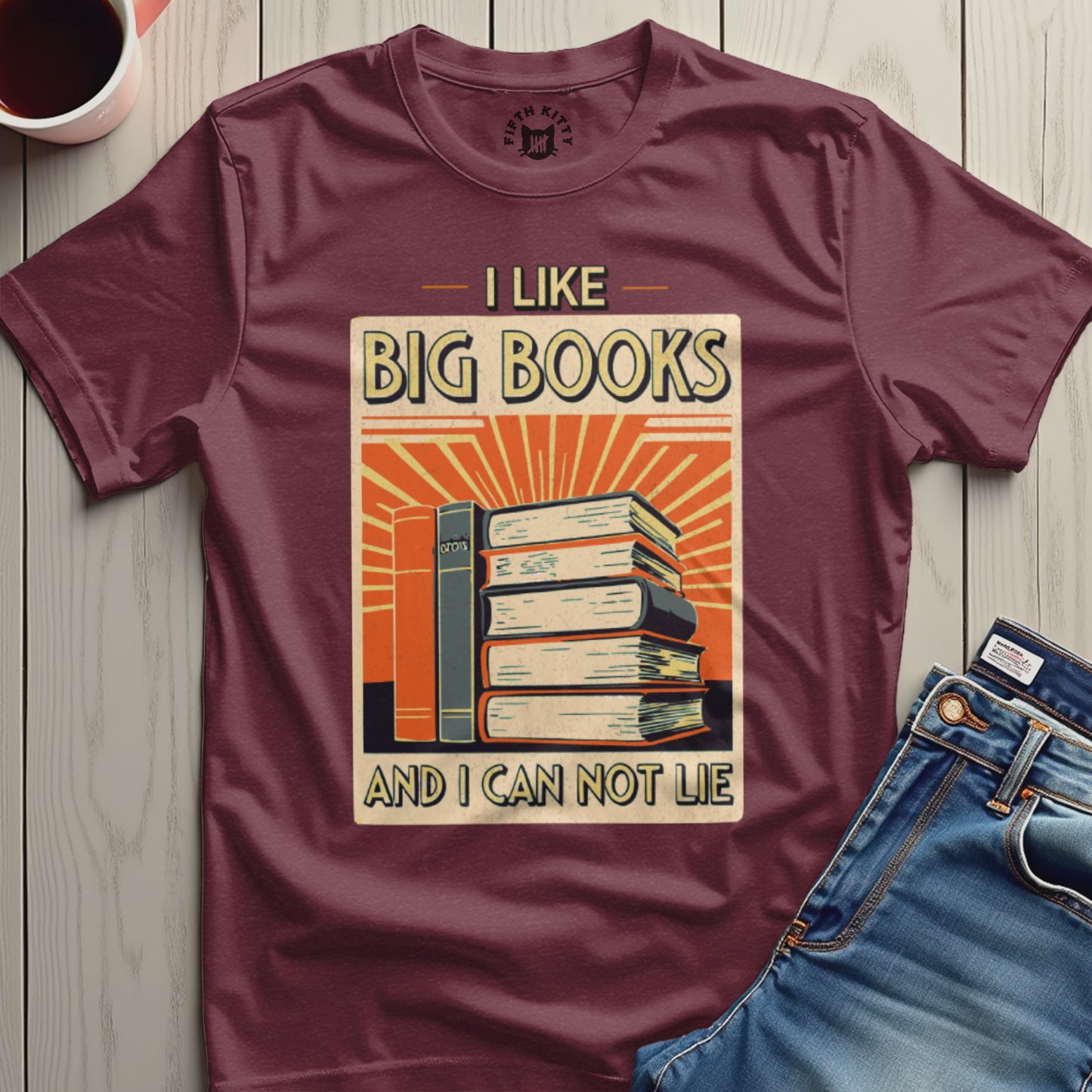 I Like Big Books and I Can Not Lie Tee Shirt product