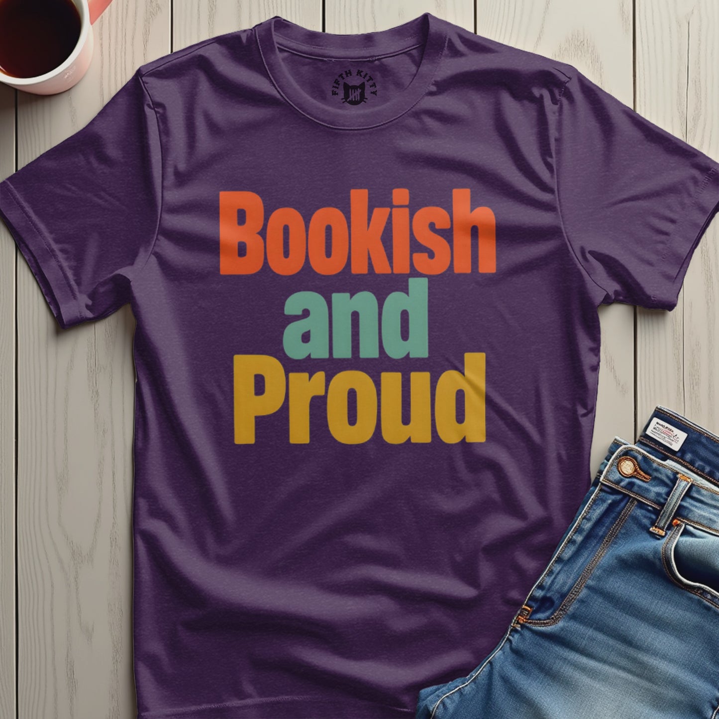 Bookish And Proud Graphic T-shirt product