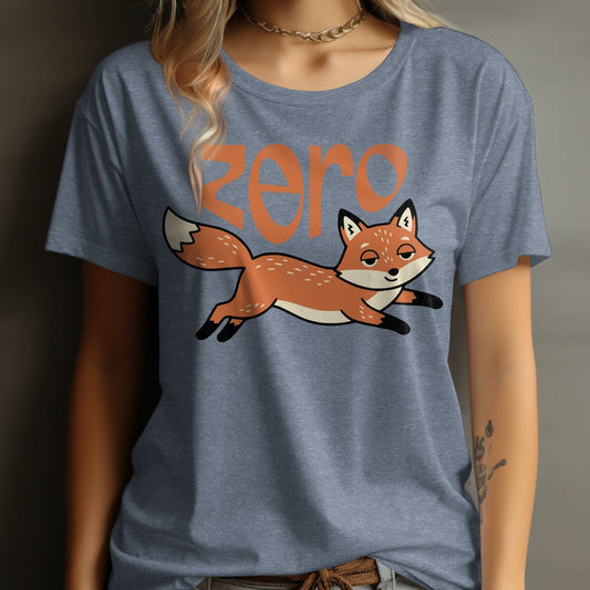 Zero Fox Graphic Printed Casual T-Shirt product