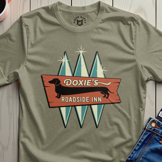 Doxie's Roadside Inn Graphic Tee Shirt