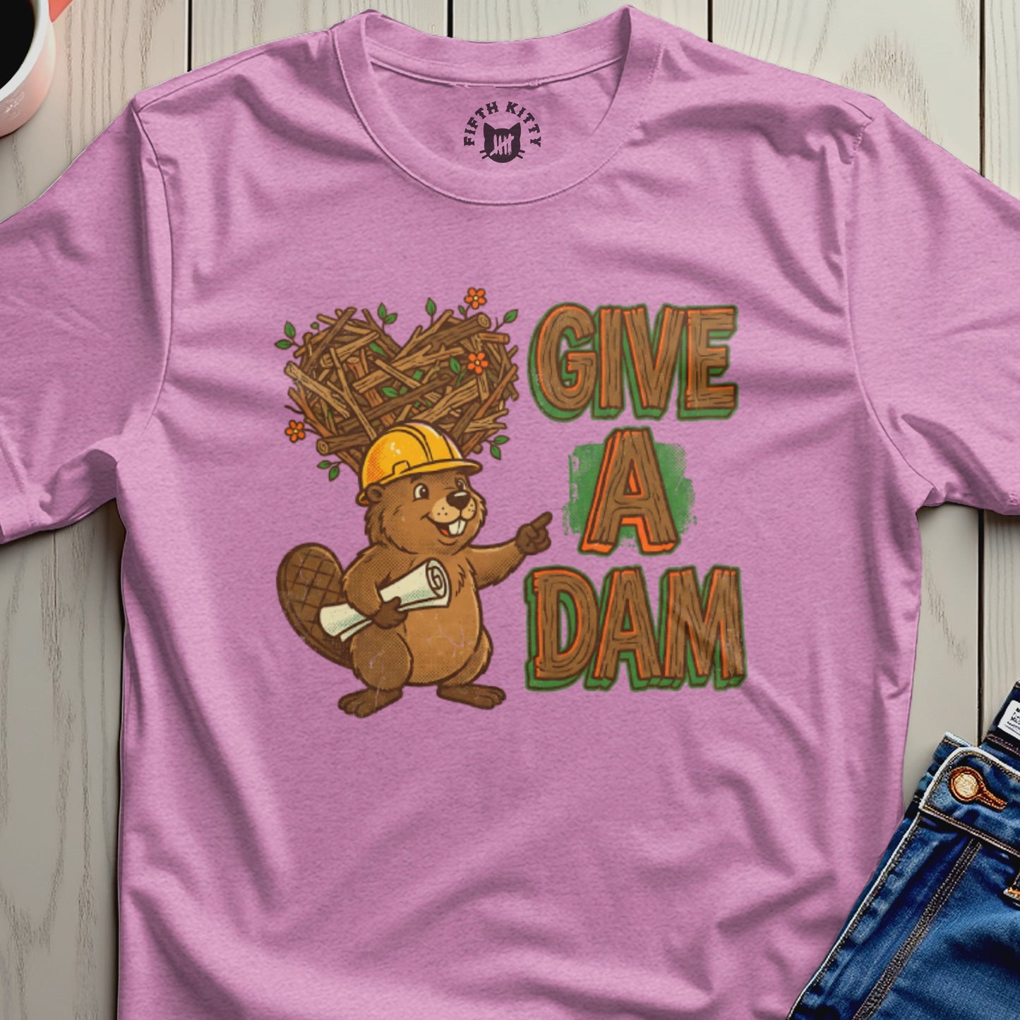 Retro Give A Dam T-Shirt