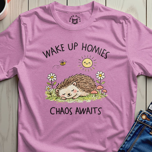 Fifth Kitty Wake Up Homies Hedgehog Chaos Awaits product type