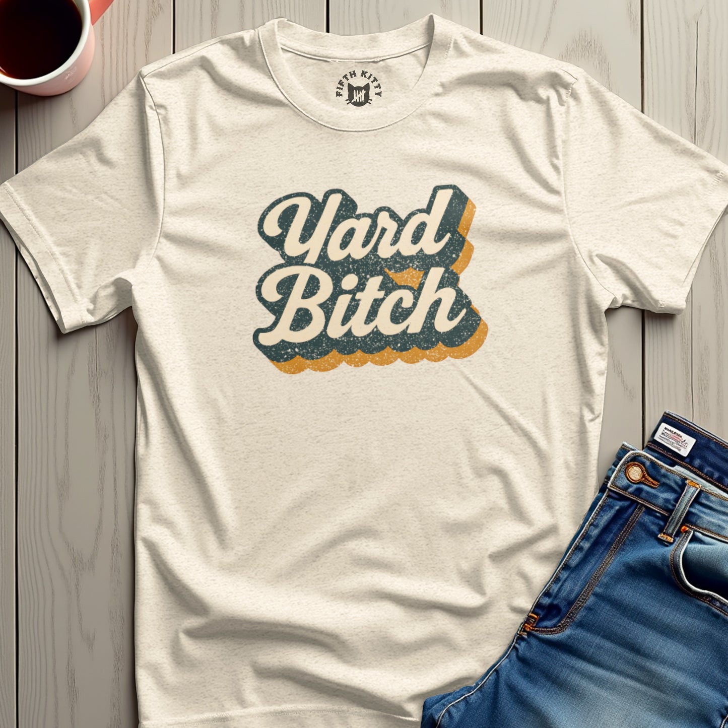 Yard Bitch Graphic Tee Funny Statement Shirt product