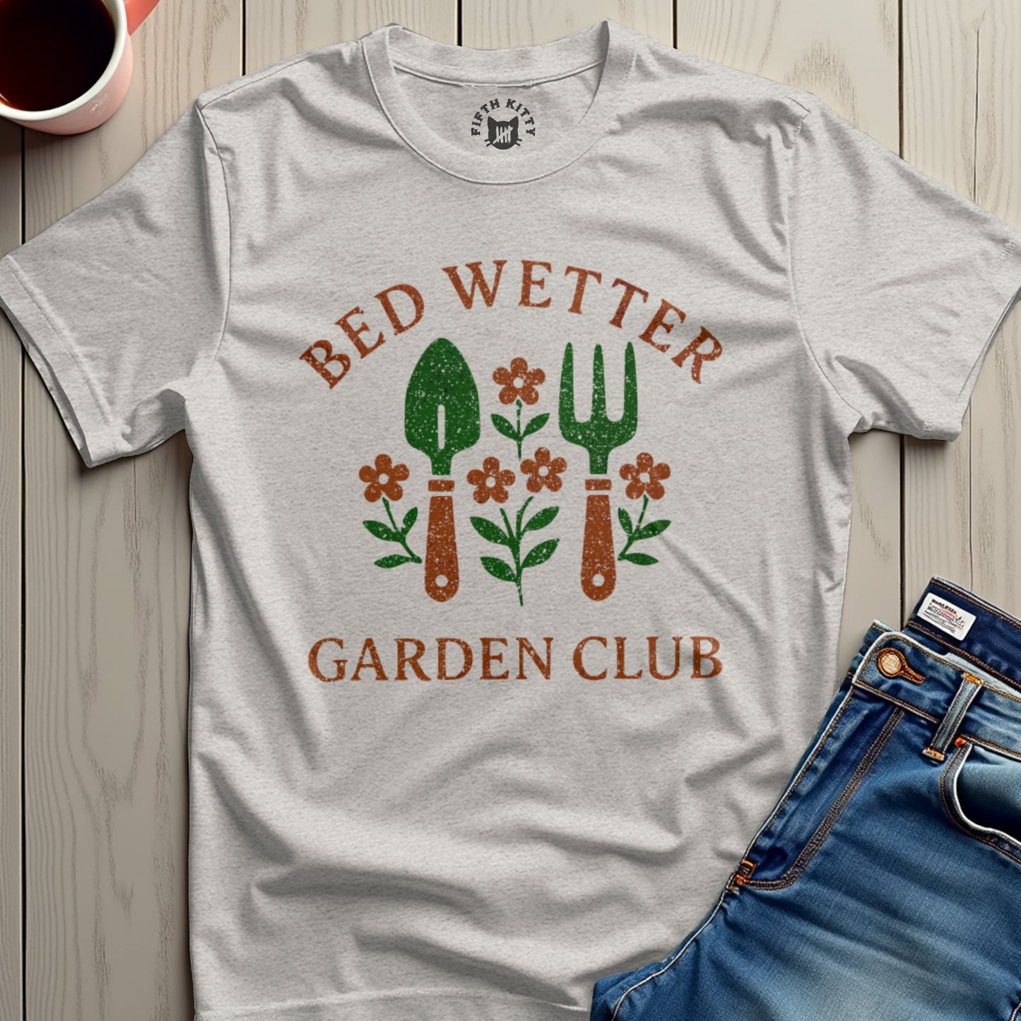 Bed Wetter Garden Club Graphic T-shirt shirt product