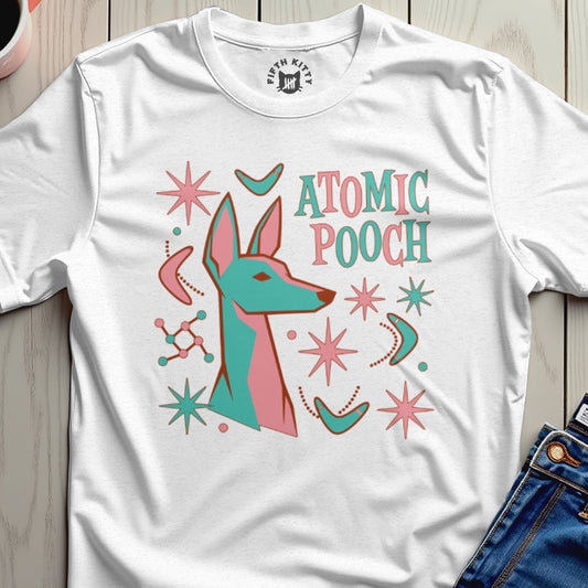 Atomic Pooch Graphic Tee for Retro Lovers