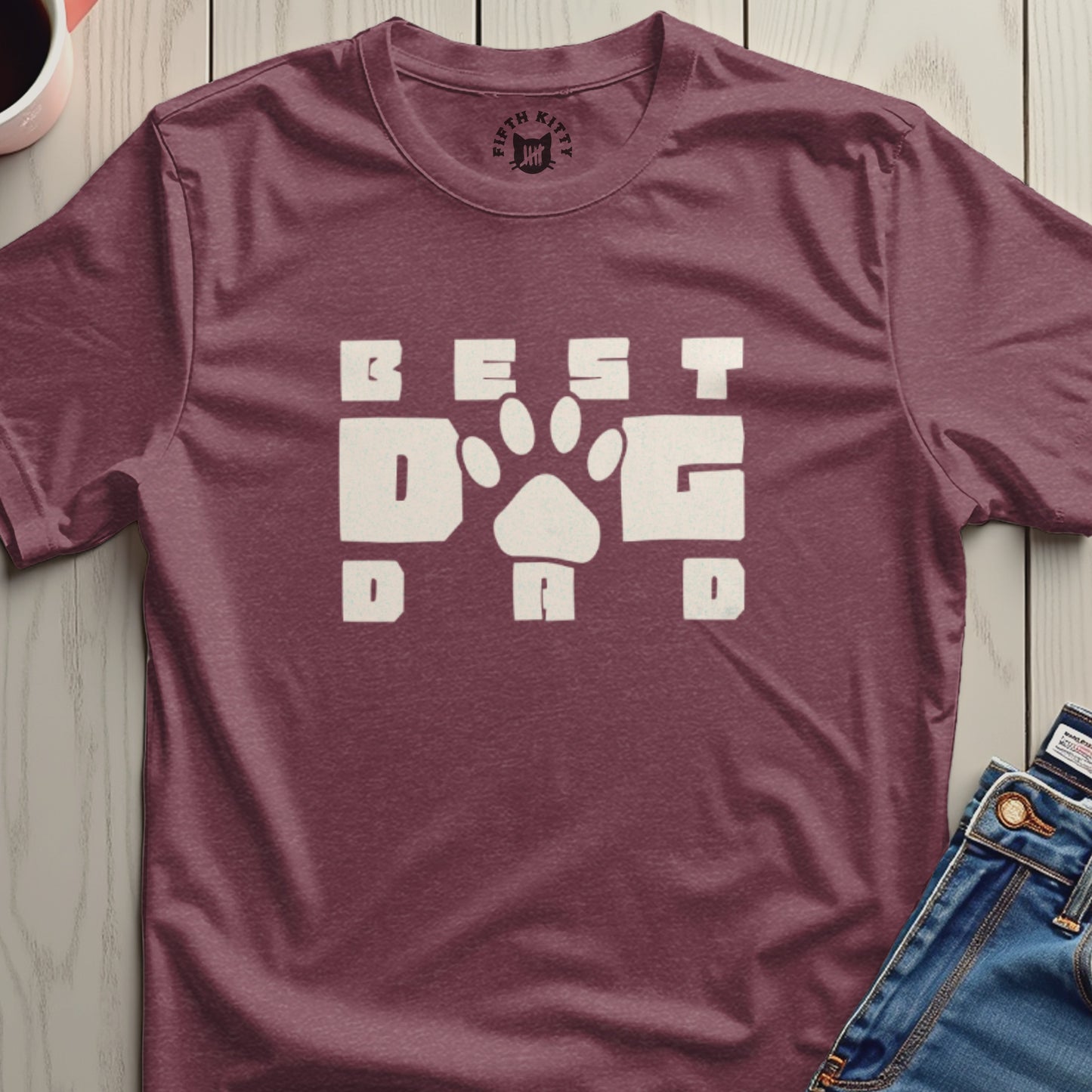 Unique Best Dog Dad Graphic Shirt for Pet Lovers