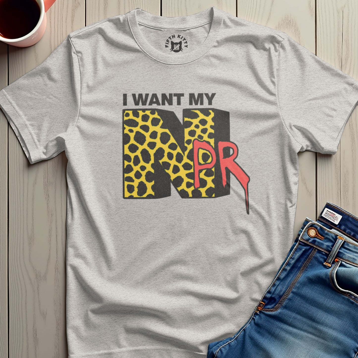 I Want My NPR Graphic Tee Shirt product