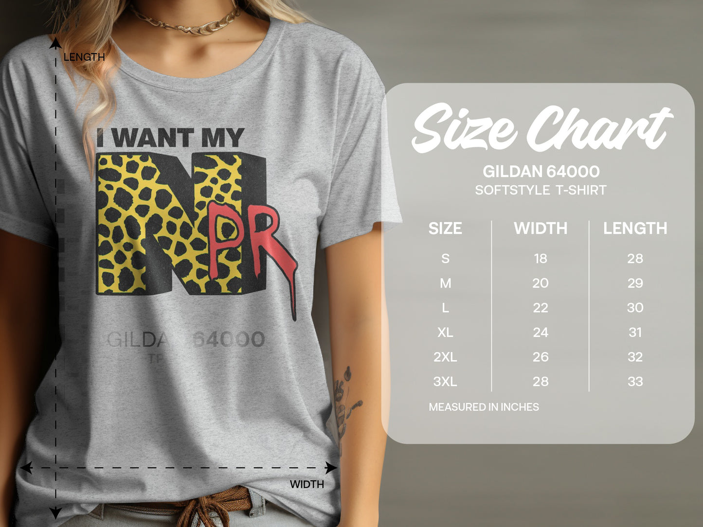 I Want My NPR Graphic Print T-shirt product
