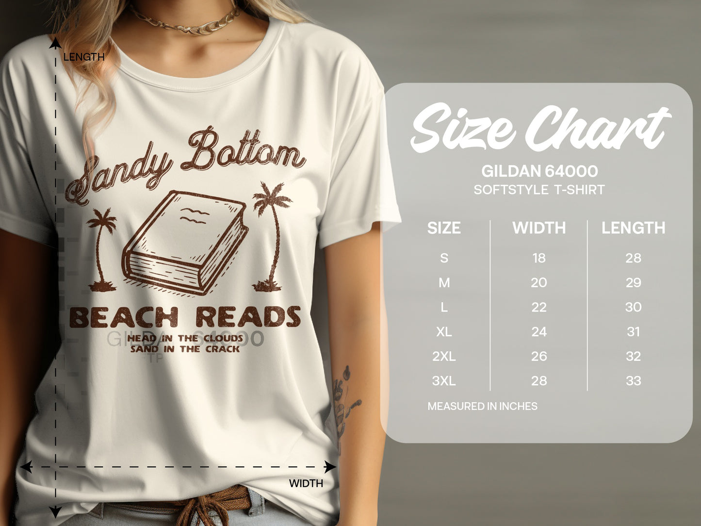 Candy Bottom Beach Reads Softstyle T-Shirt product