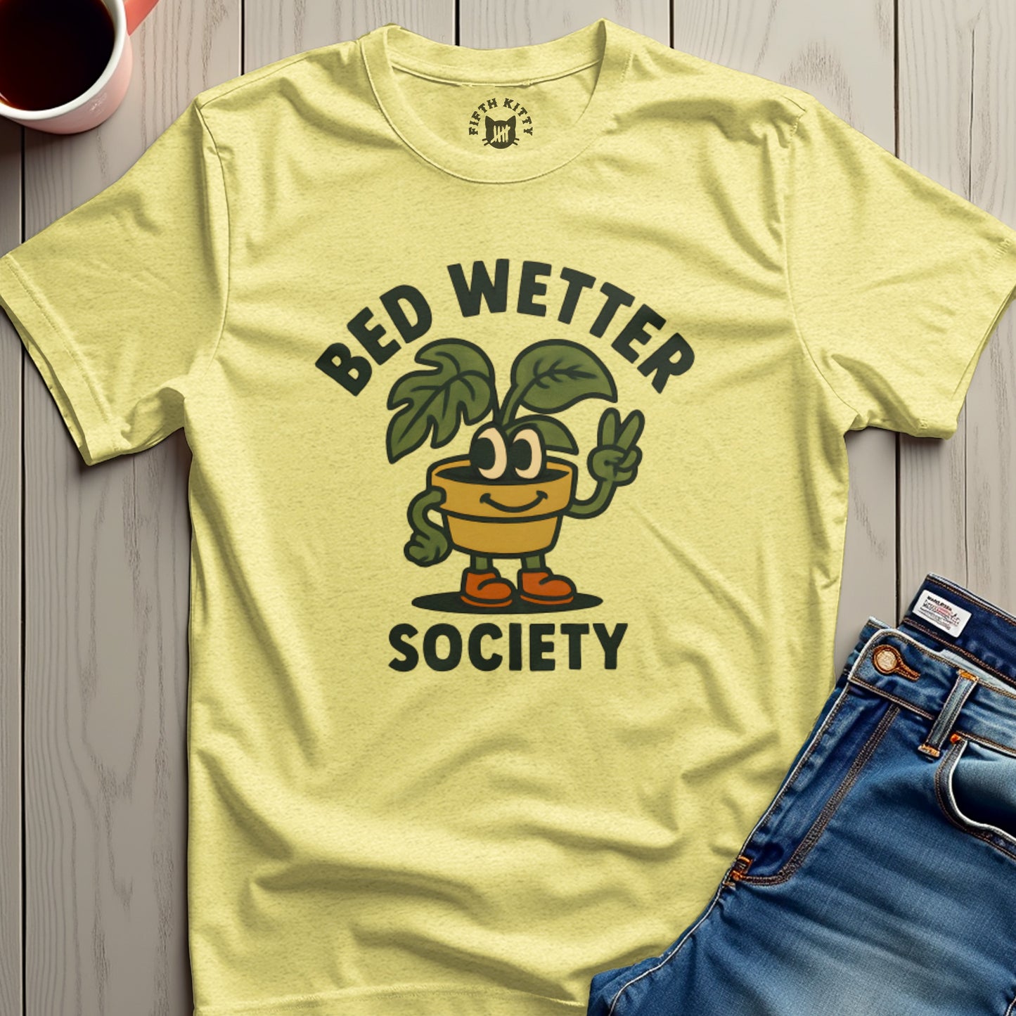 Bed Wetter Society graphic tee product