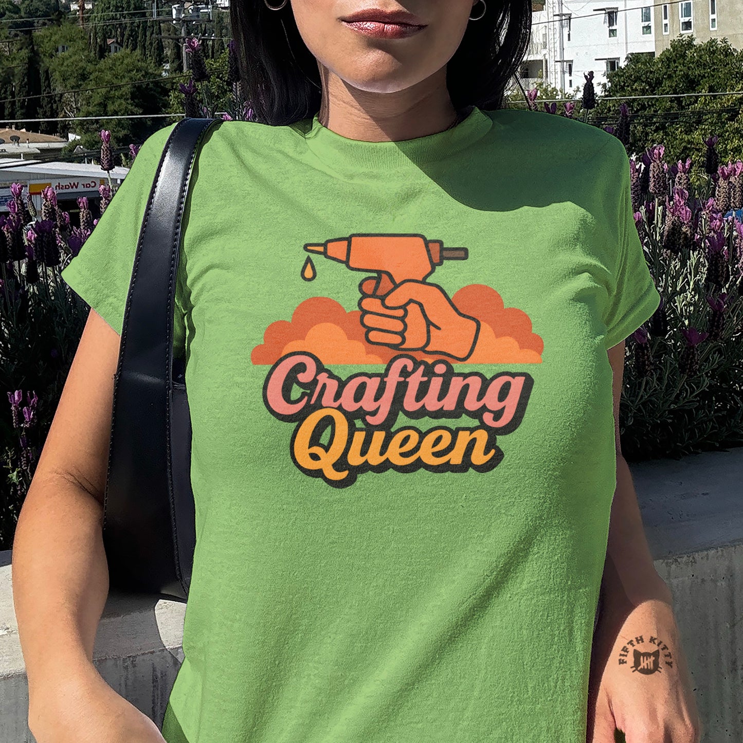 Crafting Queen Graphic Tee for DIY Enthusiasts product
