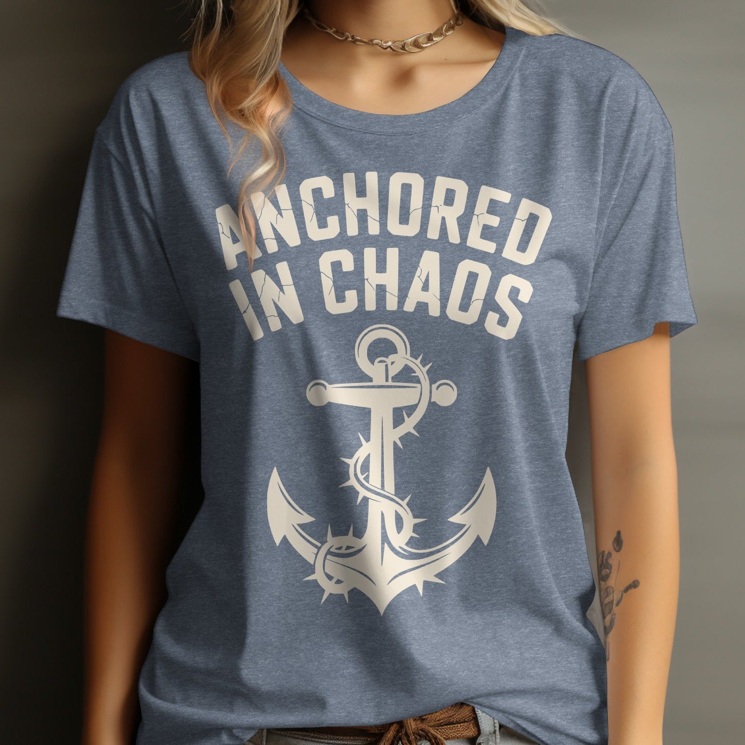 Anchored In Chaos Graphic Tee product