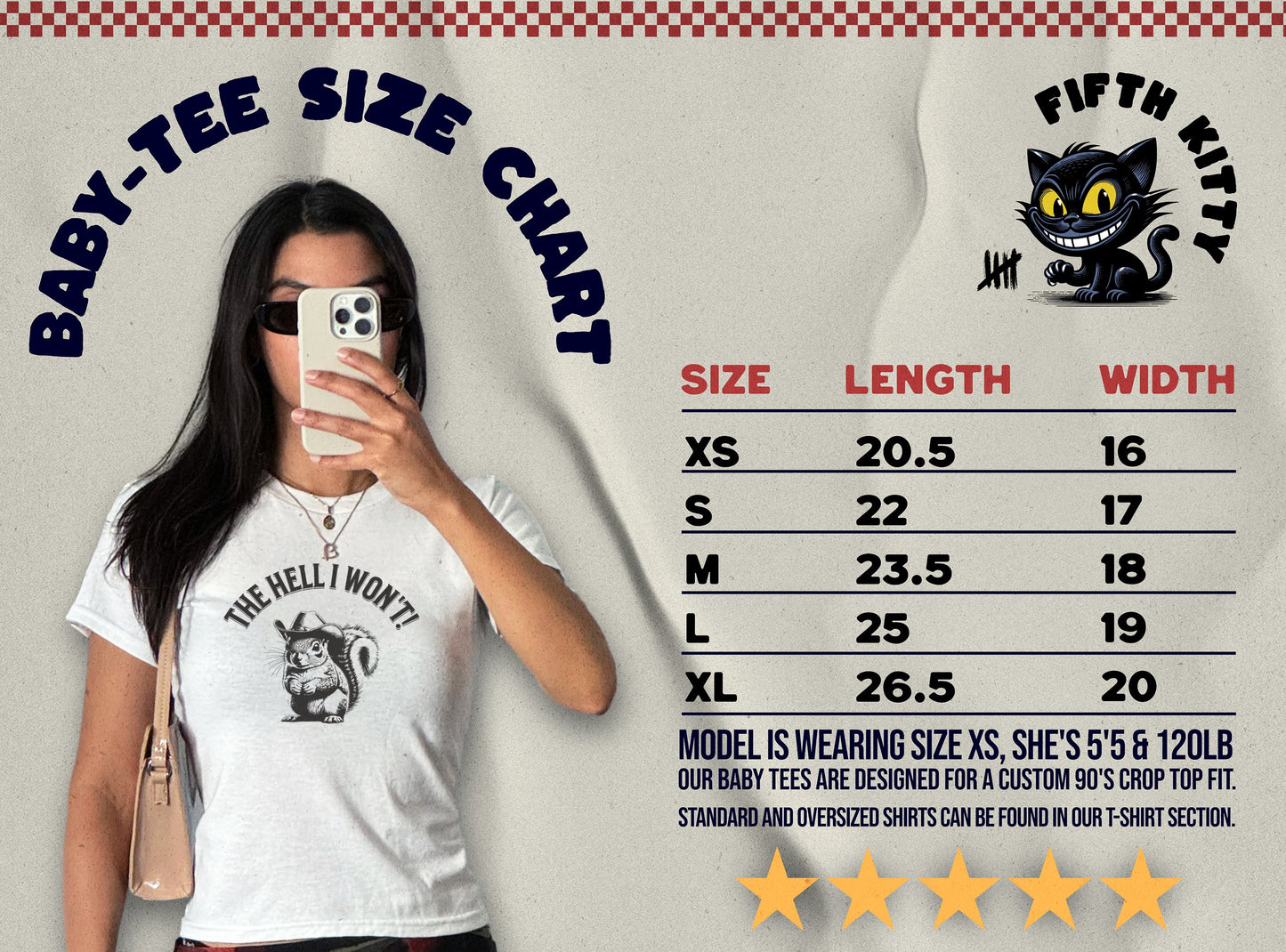 Vintage Cat Graphic Baby Tee Casual Fashion product type