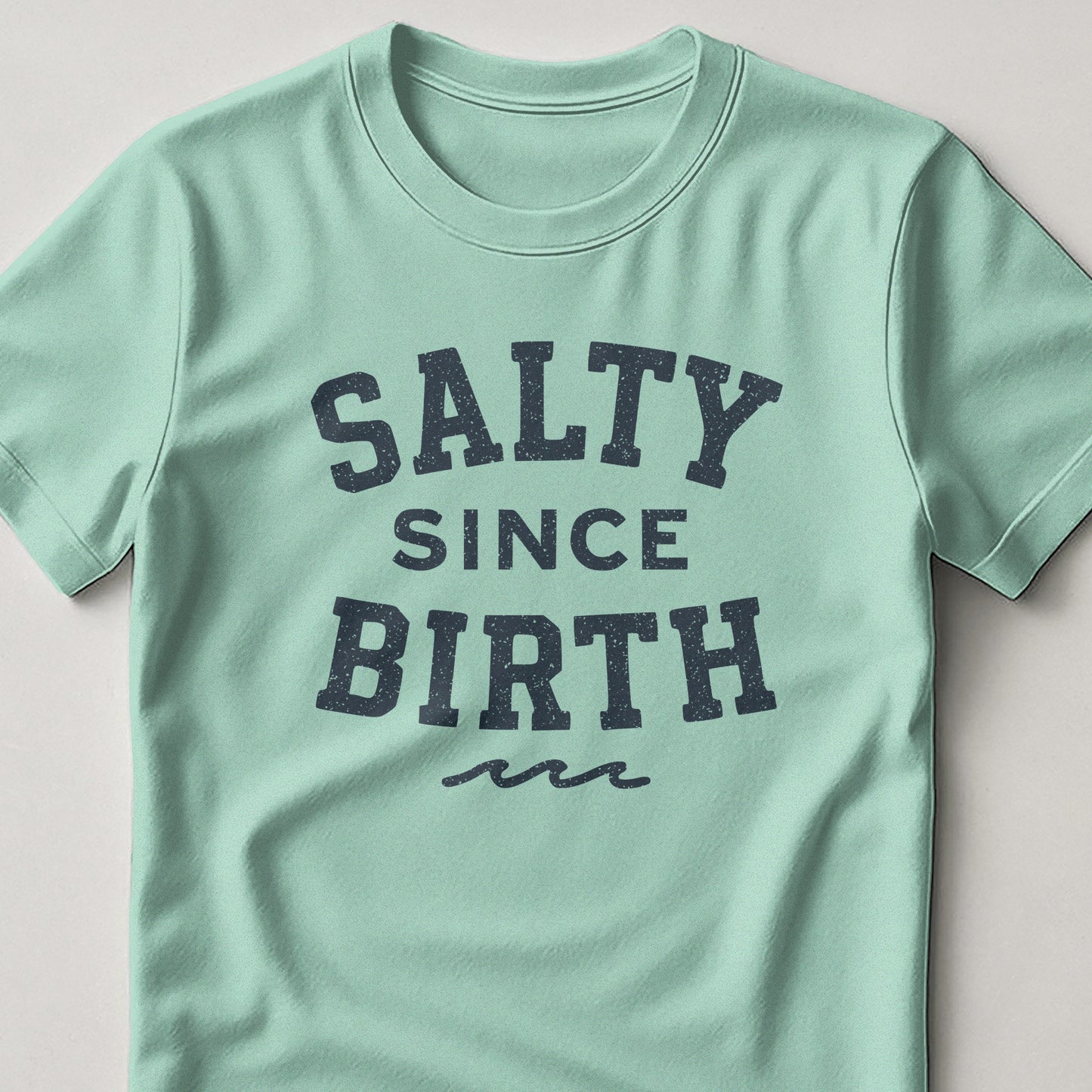 Salty Since Birth Graphic T-Shirt Fun Casual product