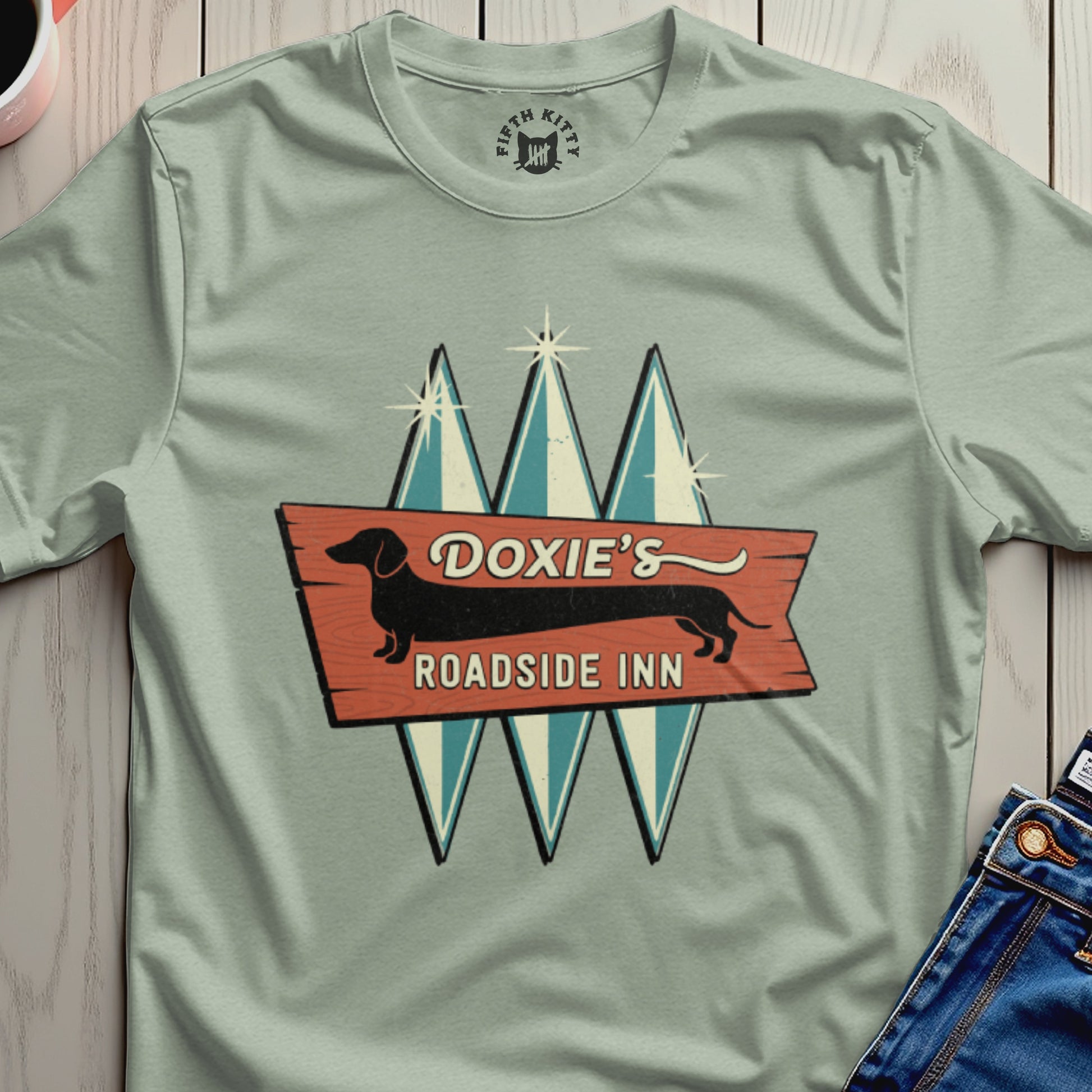 Doxie's Roadside Inn Graphic Tees for Casual Wear