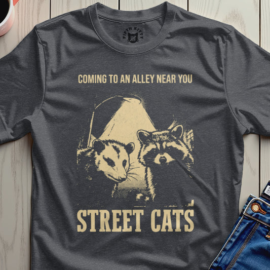 Coming to an Alley Near You Street Cats Shirt