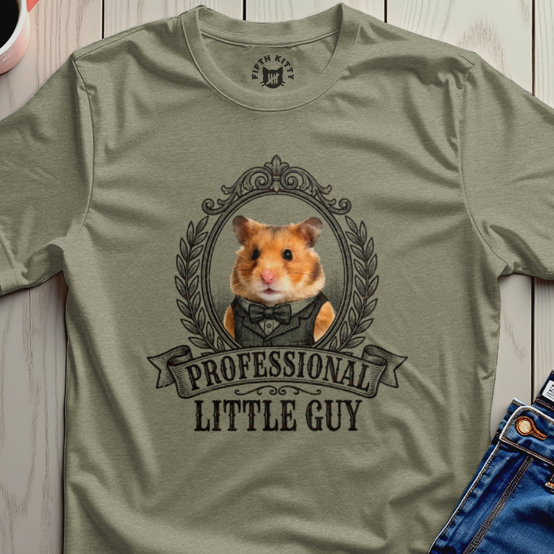 Professional Little Guy Cute and Funny Graphic Tee