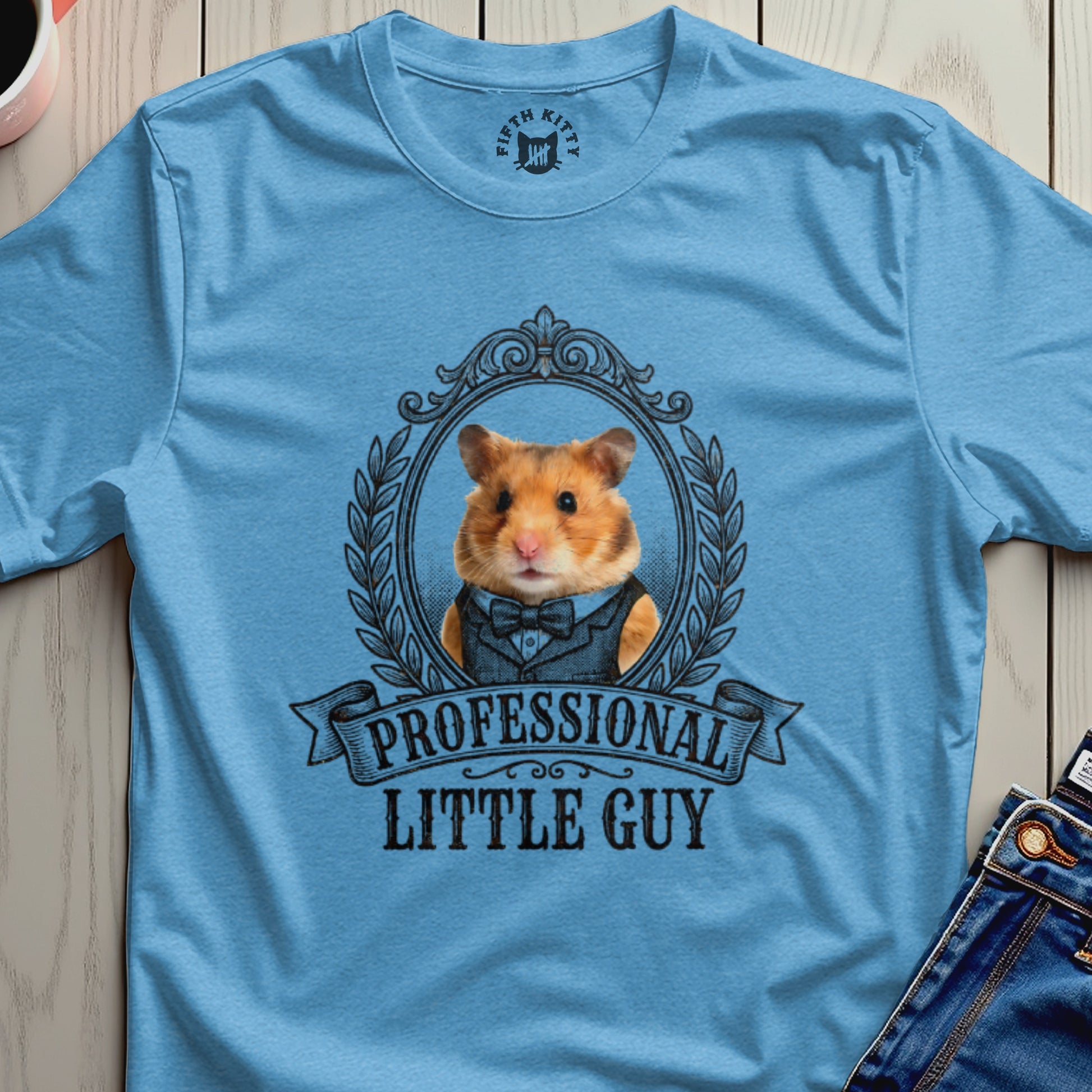 Professional Little Guy Hamster Graphic T-Shirt