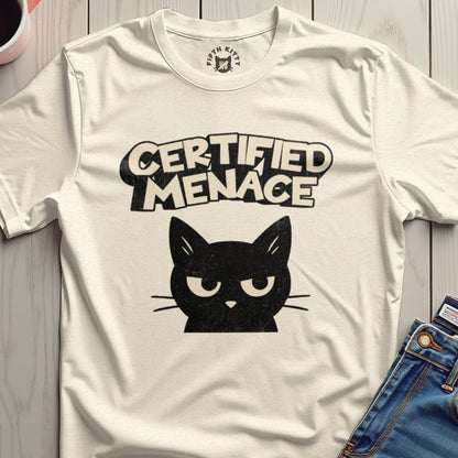 Certified Menace Graphic T-Shirt Apparel