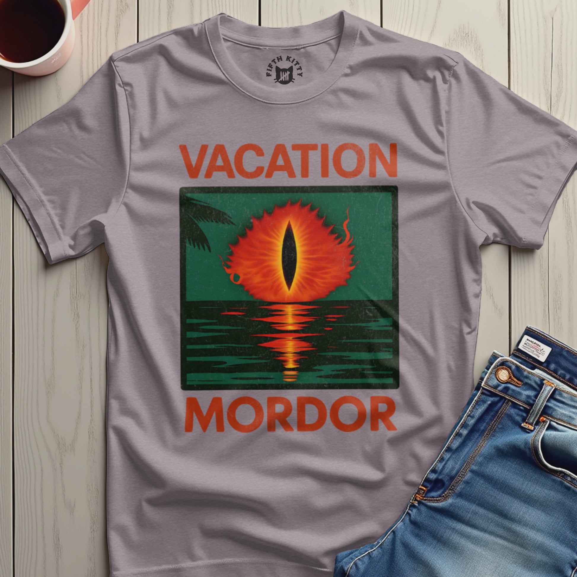 Vacation Mordor Graphic T Shirt Amazing Product Type