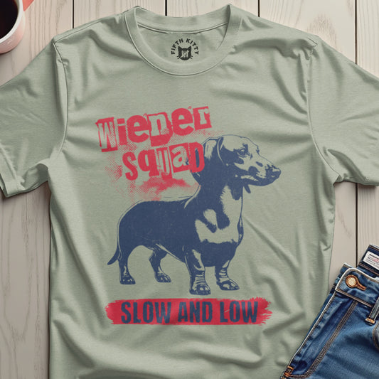 Wiener Squad Slow and Low T-shirt product