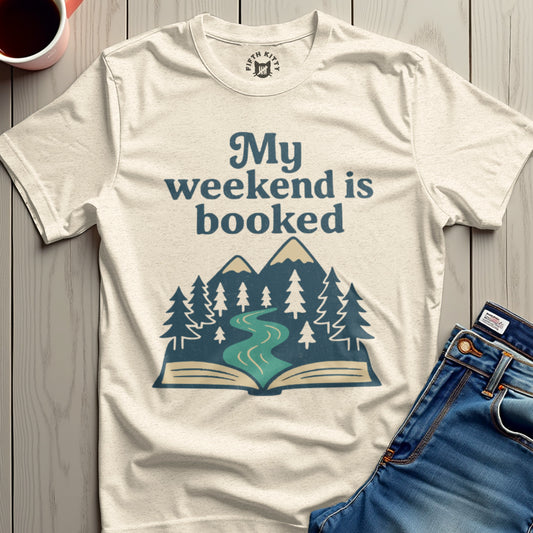 My Weekend Is Booked Graphic Printed Shirt product