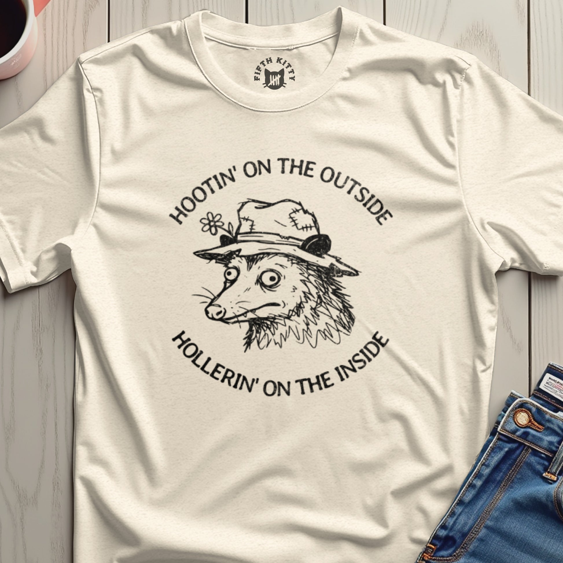 Hootin' On The Outside Hollerin' On The Inside Shirt