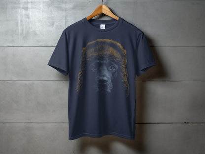 Stylish Graphic Print T-shirt with Unique Dog Design