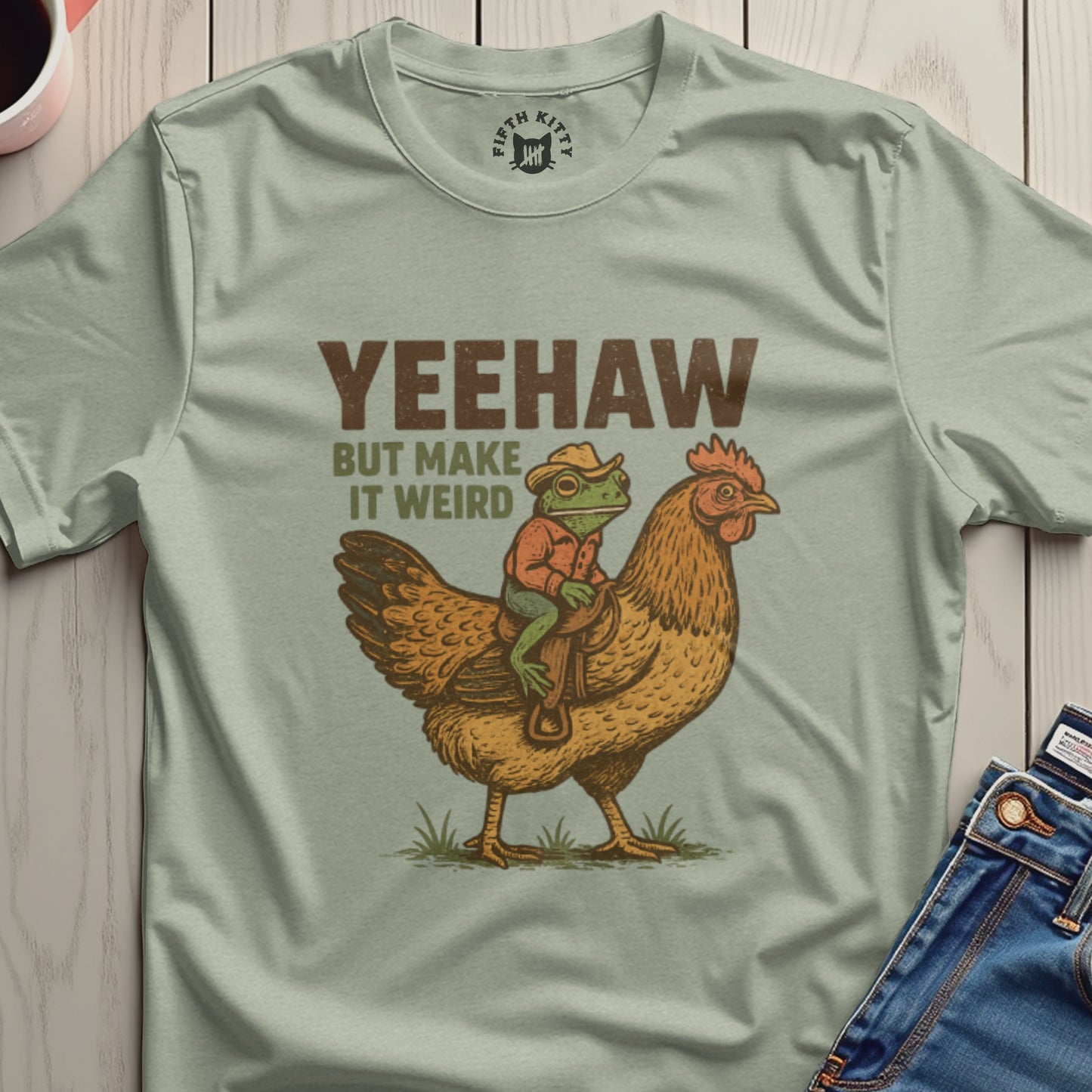 Yeehaw But Make It Weird Graphic T-Shirt