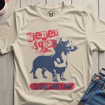 Wiener Squad Slow and Low Graphic Tee