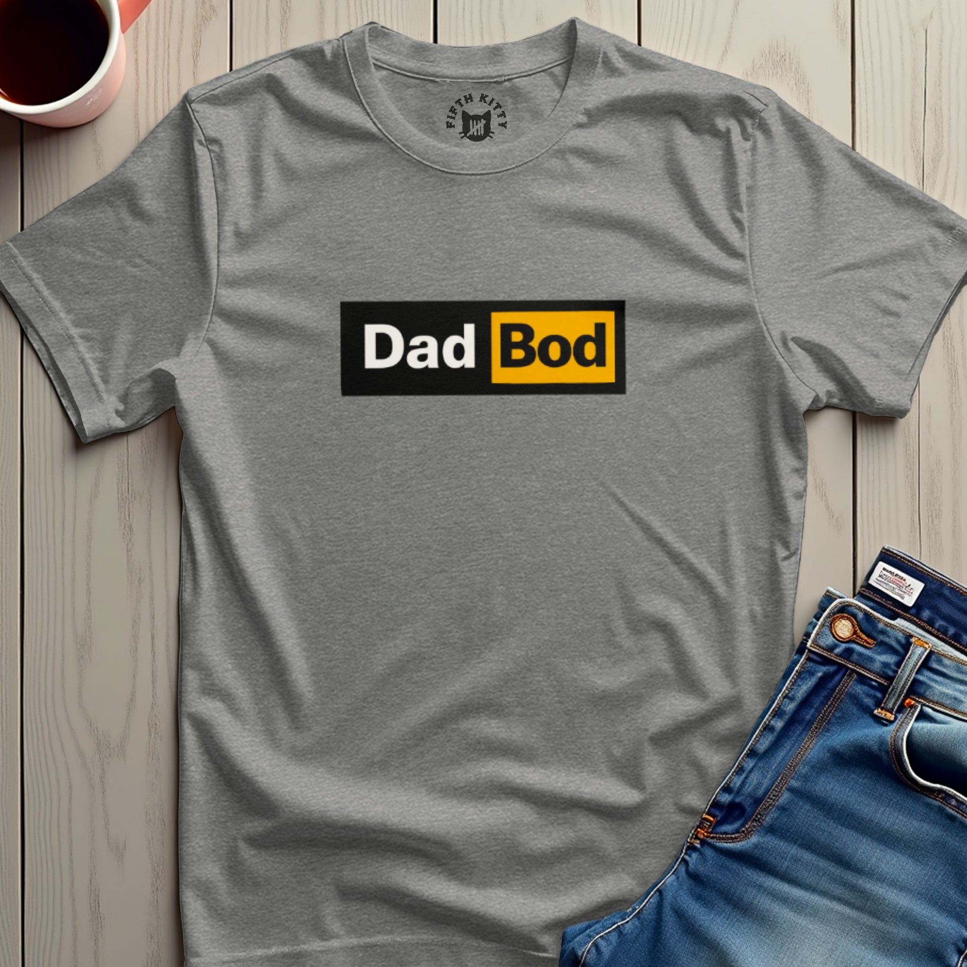 Dad Bod Graphic Tee Ideal for Casual Wear product type