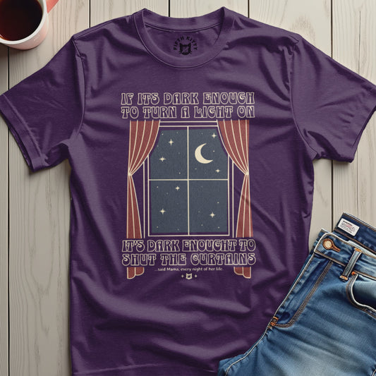 Inspirational Night Sky Window Graphic T-Shirt product