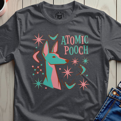 Atomic Pooch Retro Graphic T-Shirt Marsden Design