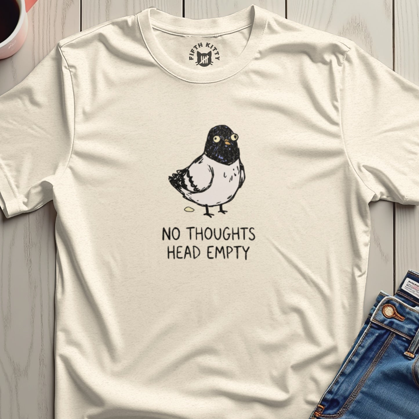 No Thoughts Head Empty Funny Pigeon Shirt Apparel Gift