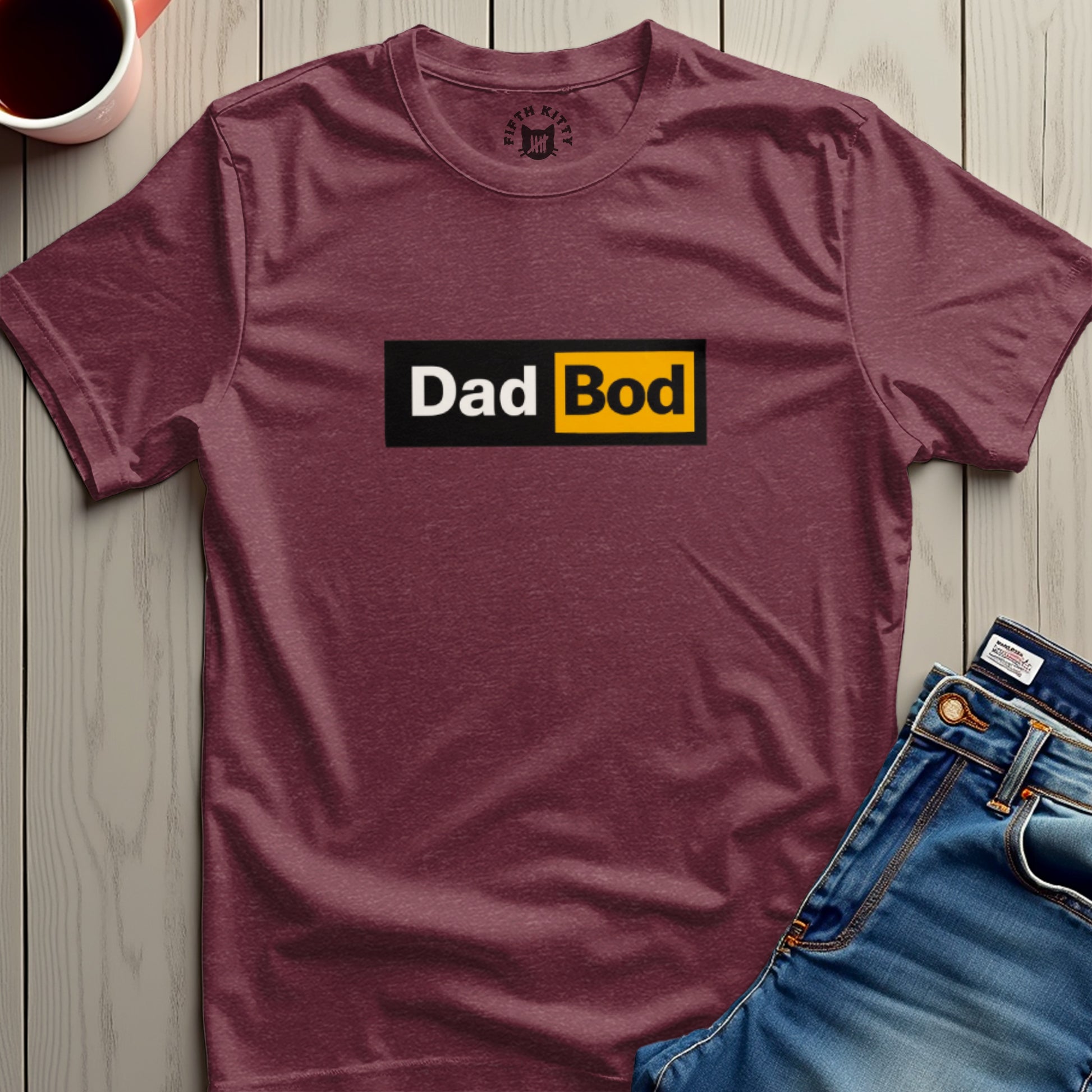 Funny Dad Bod Graphic Tee Shirt Gift Idea product