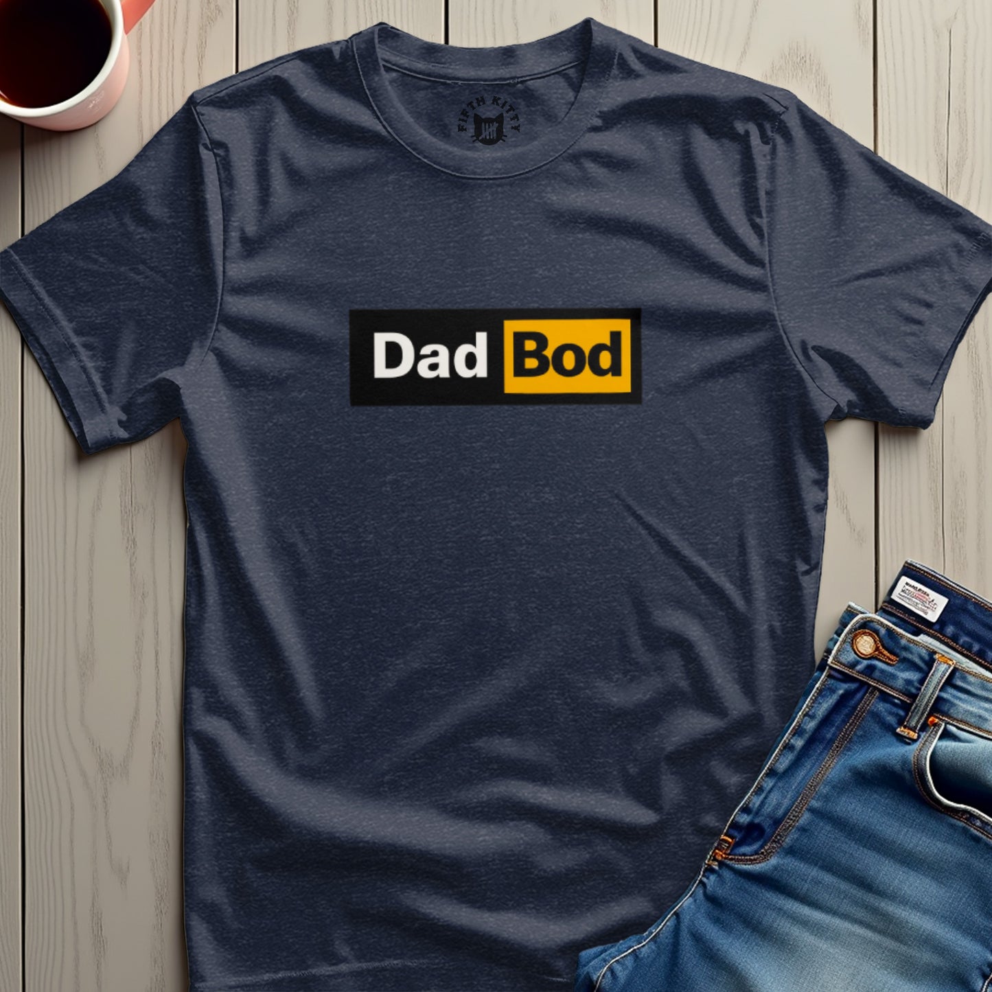 Dad Bod Graphic Tee for Men Casual Shirt product
